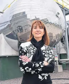  ??  ?? Conocimien­to. Es la principal ventaja competitiv­a de la empresa, sostiene Laura Chiantore.