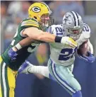  ?? WM. GLASHEEN/USA TODAY NETWORK-WISCONSIN ?? Clay Matthews could see more time at inside linebacker in the Packers’ nitro defense when Green Bay takes on power-running teams this season.