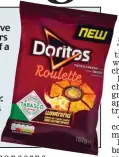  ??  ?? Hot favourite: A Doritos roulette wheel