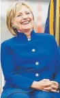  ?? Associated Press file ?? Former Secretary of State Hillary Clinton will attend an evening fundraiser Sept. 23 in Denver at former Interior Secretary Ken Salazar’s house.