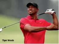  ??  ?? Tiger Woods