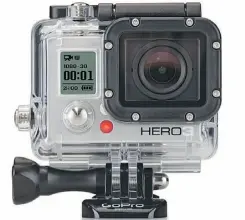  ?? Photos: supplied ?? GoPro Hero 3 Black Edition miniature video camera