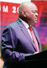  ?? ?? AMBITIOUS: President Masisi