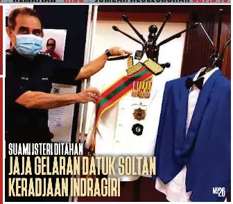 JAJA GELARAN DATUK SOLTAN KERADJAAN INDRAGIRI - PressReader