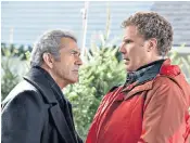  ??  ?? Icky: Mel Gibson as Kurt with Will Ferrell (Brad) in Daddy’s Home 2