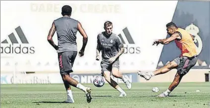  ?? FOTO: REAL MADRID ?? El Real Madrid esta preparando a conciencia el partido ante el Manchester City del próximo 7 de agosto