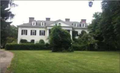  ?? DIGITAL FIRST MEDIA FILE PHOTO ?? A look at the Woodburne Mansion in June 2018. Built in 1906 and filled with 55 rooms, the mansion has fallen into disrepair since it closed down as a nursing home facility in 2005.