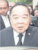  ??  ?? Prawit: Sam Mitr is okay by him