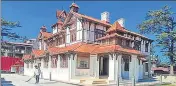  ?? DEEPAK SANSTA/HT ?? The Bantony Castle has been restored at a cost of around ₹29 crore and will house a heritage museum,