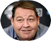  ?? GETTY IMAGES ?? All Blacks coach Steve Hansen will announce his future coaching plans today.