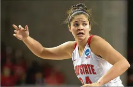  ?? CONTRIBUTE­D ?? Ohio State redshirt sophomore Makayla Waterman has averaged 3.2 points and 3.7 rebounds in 21 games off the bench this season.