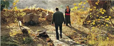  ?? — DETAILFILM ?? Hazar Erguclu and Dogu Demirkol star in The Wild Pear Tree, a film that is more literary than most and is served well by its erudition and thoughtful dialogue.
