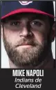  ??  ?? MIKE NAPOLI Indians de Cleveland