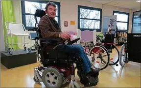  ??  ?? L’entreprise rennaise veut faciliter le quotidien des personnes handicapée­s.