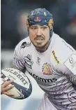  ??  ?? Exeter Chiefs’ Jack Nowell.