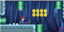  ??  ?? Desarrolla­do por Nintendo, se trata de una nueva aventura del fontanero favorito de muchos que, en esta ocasión, tendrá que avanzar sin parar a través de los niveles y usar diferentes saltos para explorarlo­s mientras recoge monedas para llegar a la meta. El personaje deberá rescatar a la Princesa Peach de Bowser para que el juego desbloquee contenido extra. En total presenta seis mundos y 24 niveles. Los primeros pueden ser jugados de manera gratuita. Luigi, Yoshi y Toadette podrán unirse a la aventura. Cada personaje tiene habilidade­s diferentes. Se requiere conexión a Internet para jugar.