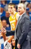  ?? THE ASSOCIATED PRESS ?? Tennessee coach Rick Barnes and his Vols have four regular-season games and the SEC tournament to make a case for NCAA selection.