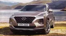  ??  ?? Hyundai Santa Fe 2019 se ofrecerá en dos versiones: GLS y Limited Tech, con precios desde los 539 mil 900 pesos para el modelo de entrada.