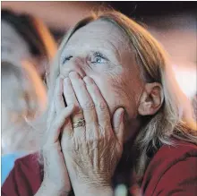  ?? BARRY GRAY THE HAMILTON SPECTATOR ?? English soccer fans packed Ye Olde Squire on Fennell Avenue for Wednesday’s World Cup seminfinal. They tried, but couldn’t will a win.