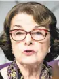  ?? Andrew Harrer / Bloomberg ?? Dianne Feinstein wants to ban semiautoma­tics.