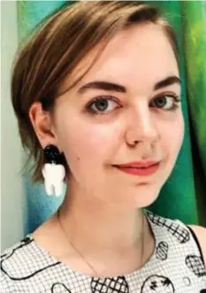  ??  ?? Sell-out tours: Art historian Alice Procter, 23