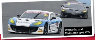  ??  ?? Tregurtha and Middleton took GT4