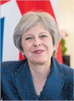  ??  ?? VOW: Will May accept a bad deal for Britain after all?