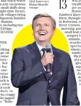  ??  ?? On song: meet Aled Jones on a Rhine/Moselle voyage