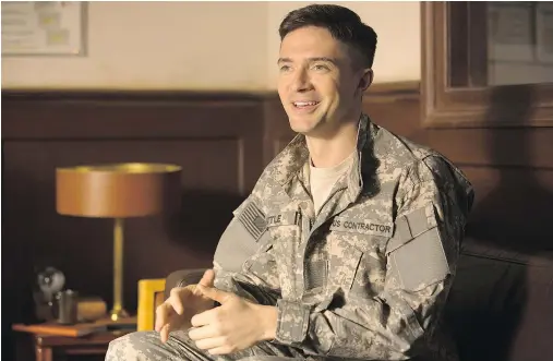  ?? — AP FILES ?? Topher Grace, who stars in Netflix’s War Machine, relishes the opportunit­ies afforded actors via Amazon and Netflix, both of which embrace creative challenge in a way traditiona­l filmmakers seem to have abandoned.