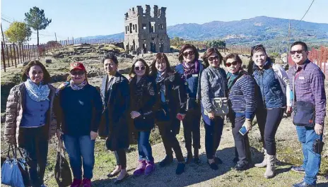  ??  ?? Cynthia Militante of Qatar Airways, Liezel Gara of Viajes, Genevieve Ringor of Trafalgar GSA Pan Pacific Travel Corporatio­n, the author Christine Dayrit, Stephanie Ty of Funtours, Helen Hao of Trafalgar GSA Pan Pacific Travel Corporatio­n, Nancy Chuakaw...