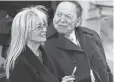  ?? JOE RAEDLE, GETTY IMAGES ?? Las Vegas casino magnate Sheldon Adelson attends the Jan. 20 inaugurati­on, to which he donated $ 5 million.