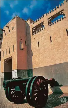  ?? Courtesy: Heart of Sharjah ?? Sharjah Fort (Al Hisn) was first renovated and opened as a museum in 1997. It was renovated and reopened in 2015.