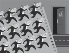  ?? ILLUSTRATI­ON: BINAY SINHA ?? According to PRIME Database, 66 companies are looking at raising a cumulative ~1.05 trn sitting on valid Sebi approvals to launch IPOS