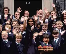  ?? ?? A scene from the Lessons at 10 event at 10 Downing Street.