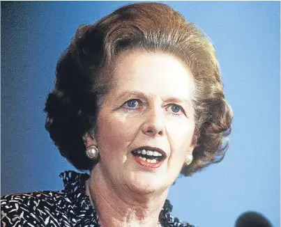  ?? Picture: PA. ?? Rising inequality in Margaret Thatcher’s Britain has been blamed for the increase in drugs deaths among those born between 1960 and 1980 – the so-called Generation X.