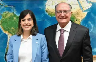  ?? ?? APOIO DISCRETO Tabata Amaral conta com a participaç­ão mais efetiva de Geraldo Alckmin. Ricardo Nunes (abaixo) ainda aguarda Bolsonaro