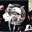  ??  ?? The FBI are seeking a man wearing a white cap shown in a surveillan­ce video image released by the federal agency on Thursday.