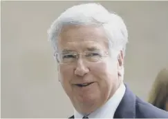  ??  ?? 0 Michael Fallon said UK would support any US retaliatio­n