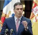  ?? Foto: Ailen Díaz ?? Ministerpr­äsident Pedro Sánchez will die Separatist­en mit einem neuen Gesetz begnadigen.