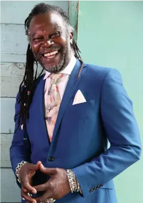  ??  ?? TV personalit­y and celebrity chef Levi Roots