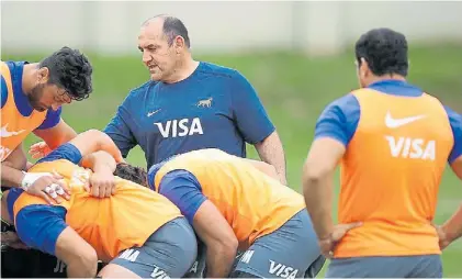  ?? PRENSA UAR ?? Bocha. Mario Ledesma y su equipo vienen de un gran triunfo frente a Sudáfrica en Mendoza.