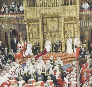  ??  ?? The House of Lords is a pillar of Britain’s class-based society