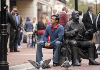  ??  ?? A scene from Ek Tha Tiger which was filmed in Dublin.