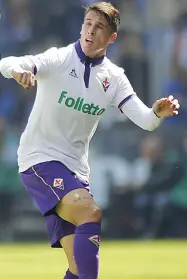  ??  ?? Tello ieri ha disputato una delle sue migliori partite da quando veste la maglia della Fiorentina