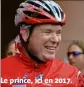  ??  ?? Le prince, ici en 2017.