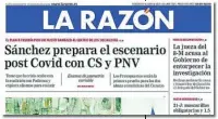  ??  ?? LA RAZÓN ya anticipó la estrategia del Gobierno de apoyarse en el futuro en el tándem PNV-Cs de los últimos meses