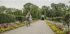  ??  ?? Rent a bike in Riga, then make your way to Sigulda where you can pedal its many gardens, or the rolling landscape of Gauja National Park.