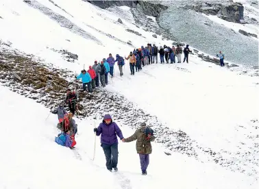  ??  ?? Adventure curve in Himachal by B.S. Prasad