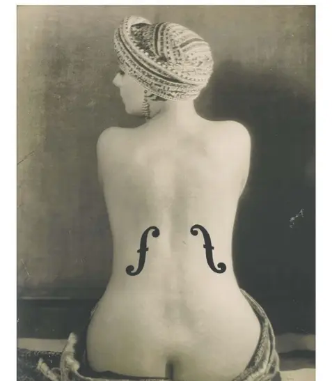  ?? ?? Man Ray's photo Le Violon d'Ingres, which features Kiki, sold recently for $12.5 million at auction.