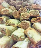  ?? CAROL DEPTOLLA ?? St. Mary and St. Antonius Coptic Orthodox Church will be selling baklava, cookies and more at a sale at the church on Saturday and Sunday.